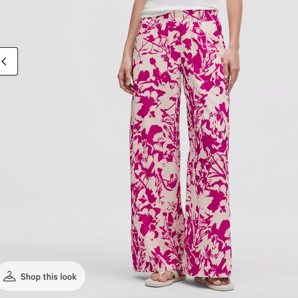 NWT RARE Lululemon Swift Mid-Rise Wide-Leg Pant